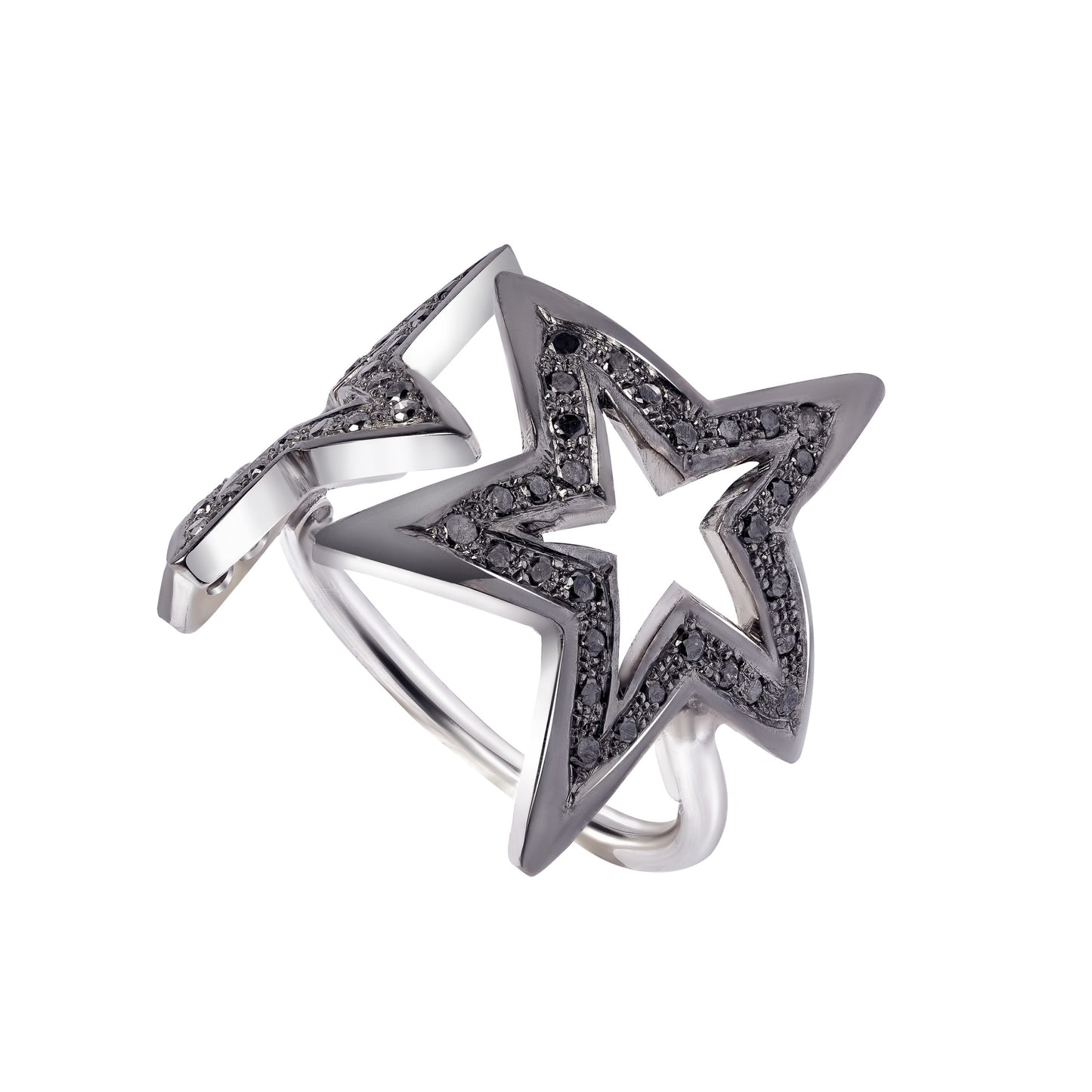 Black diamond ring