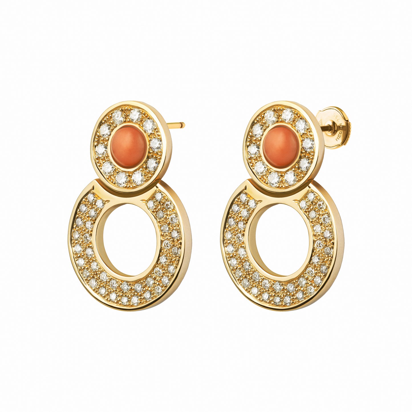 Powerstone Corail - Earrings