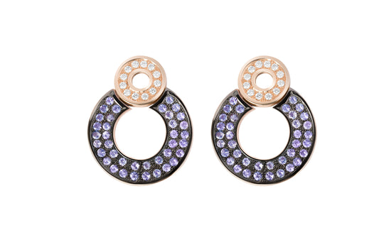 Tanzanite earrings