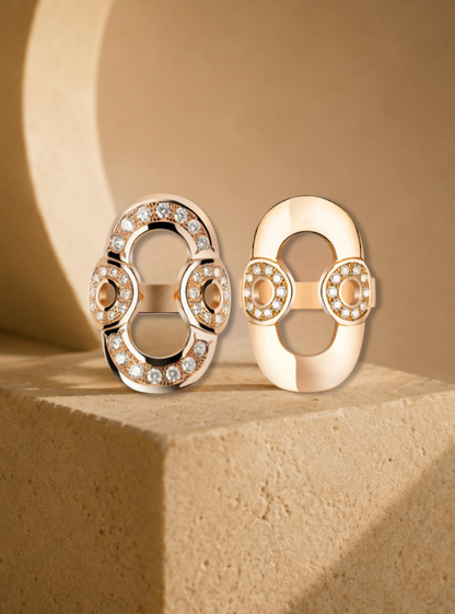 Yellow Gold Diamond Signature Ring